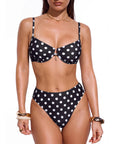 High Waisted Underwire Bikini Set