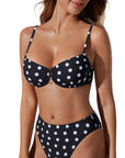 High Waisted Underwire Bikini Set