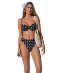 High Waisted Underwire Bikini Set