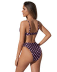 High Waisted Underwire Bikini Set