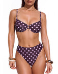 High Waisted Underwire Bikini Set