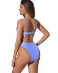 High Waisted Underwire Bikini Set-SUUKSESS-SUUKSESS