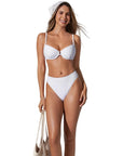 High Waisted Underwire Bikini Set-SUUKSESS-SUUKSESS