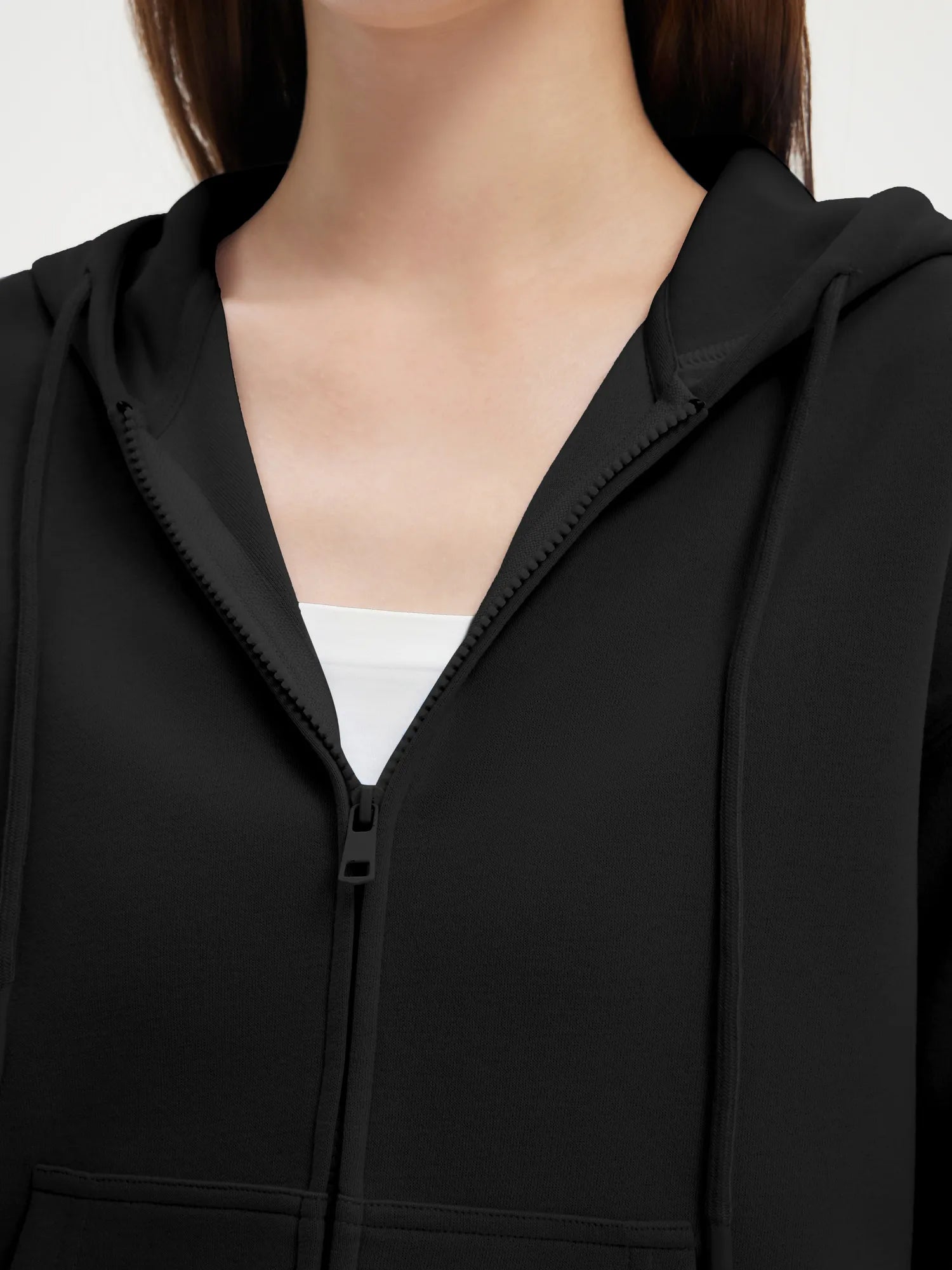 SUUKSESS Womens 2 Piece Outfits Zip Up Hoodie Sweatshirt Tracksuit Straight Wide Leg Sweatpant Lounge Matching Sets-SUUKSESS-SUUKSESS