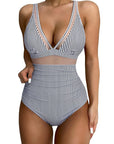Mesh Push Up Bathing Suit