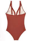 Mesh Push Up Bathing Suit