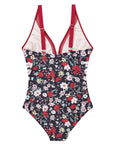 Mesh Push Up Bathing Suit