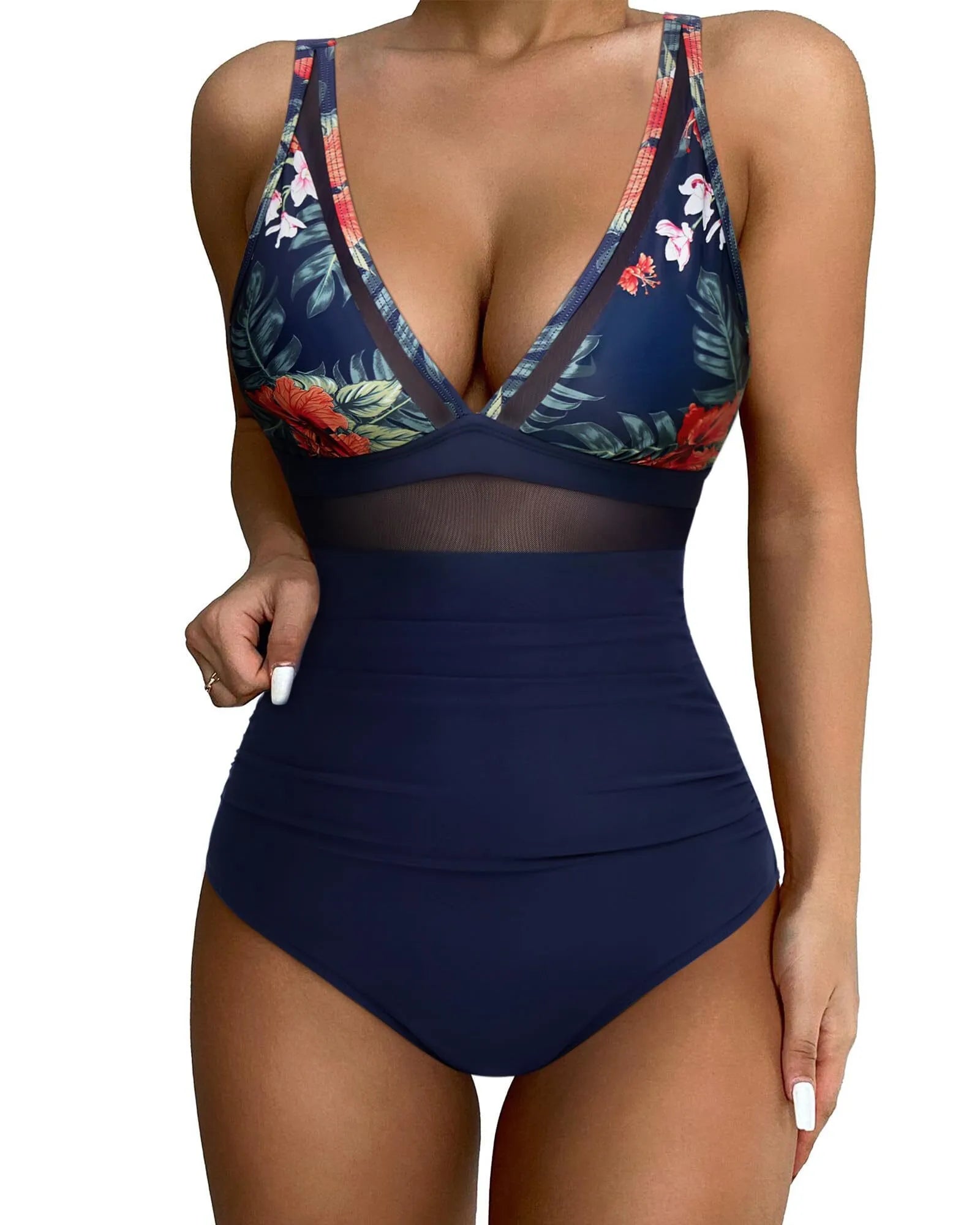 Mesh Push Up Bathing Suit