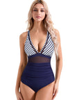 Mesh One Pieces Bathing Suit-Swimwear-SUUKSESS-SUUKSESS