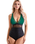 Mesh One Pieces Bathing Suit-Swimwear-SUUKSESS-SUUKSESS