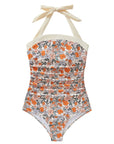 Retro Halter Bathing Suit