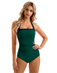 Retro Halter Bathing Suit