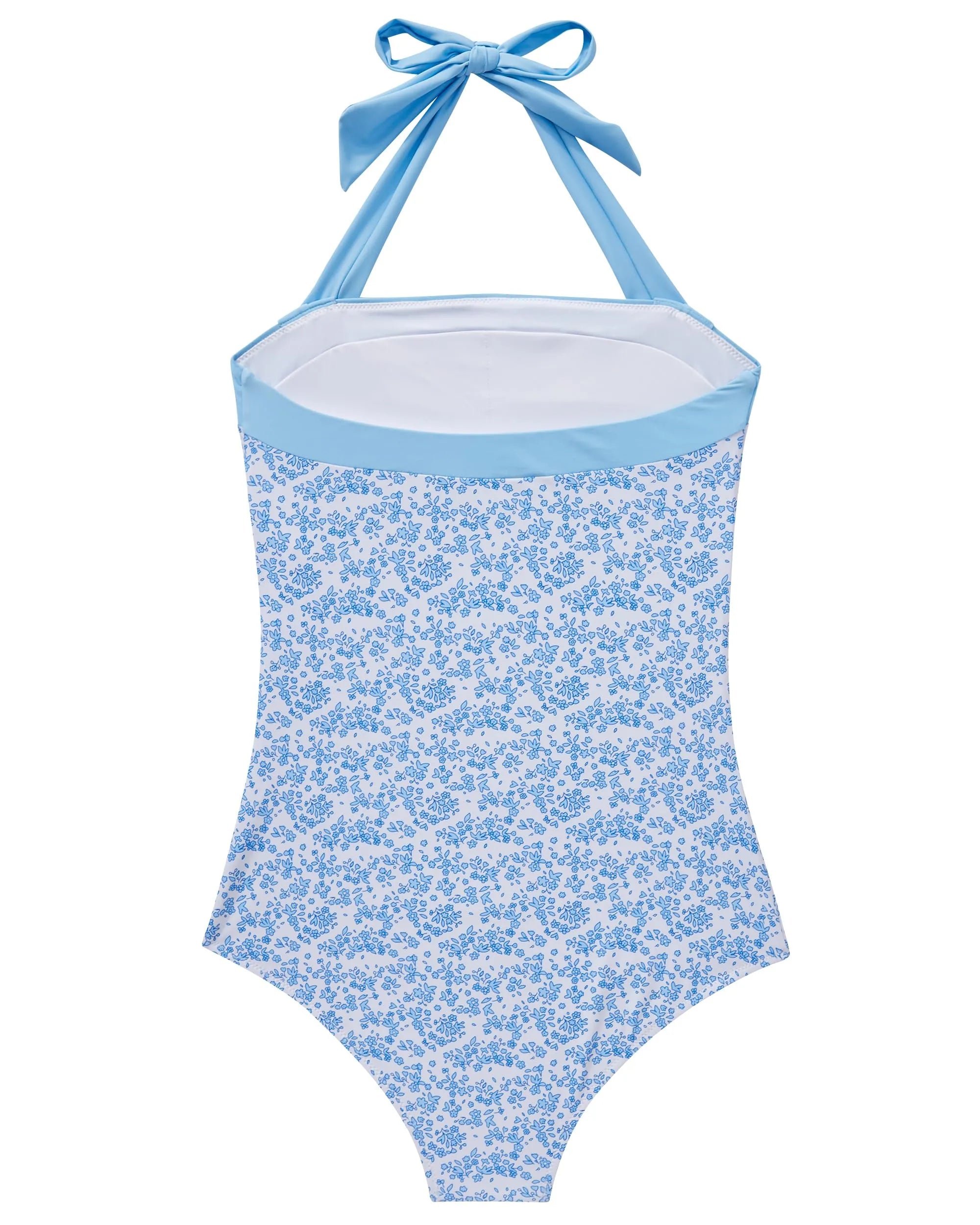 Retro Halter Bathing Suit