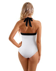 Retro Halter Bathing Suit
