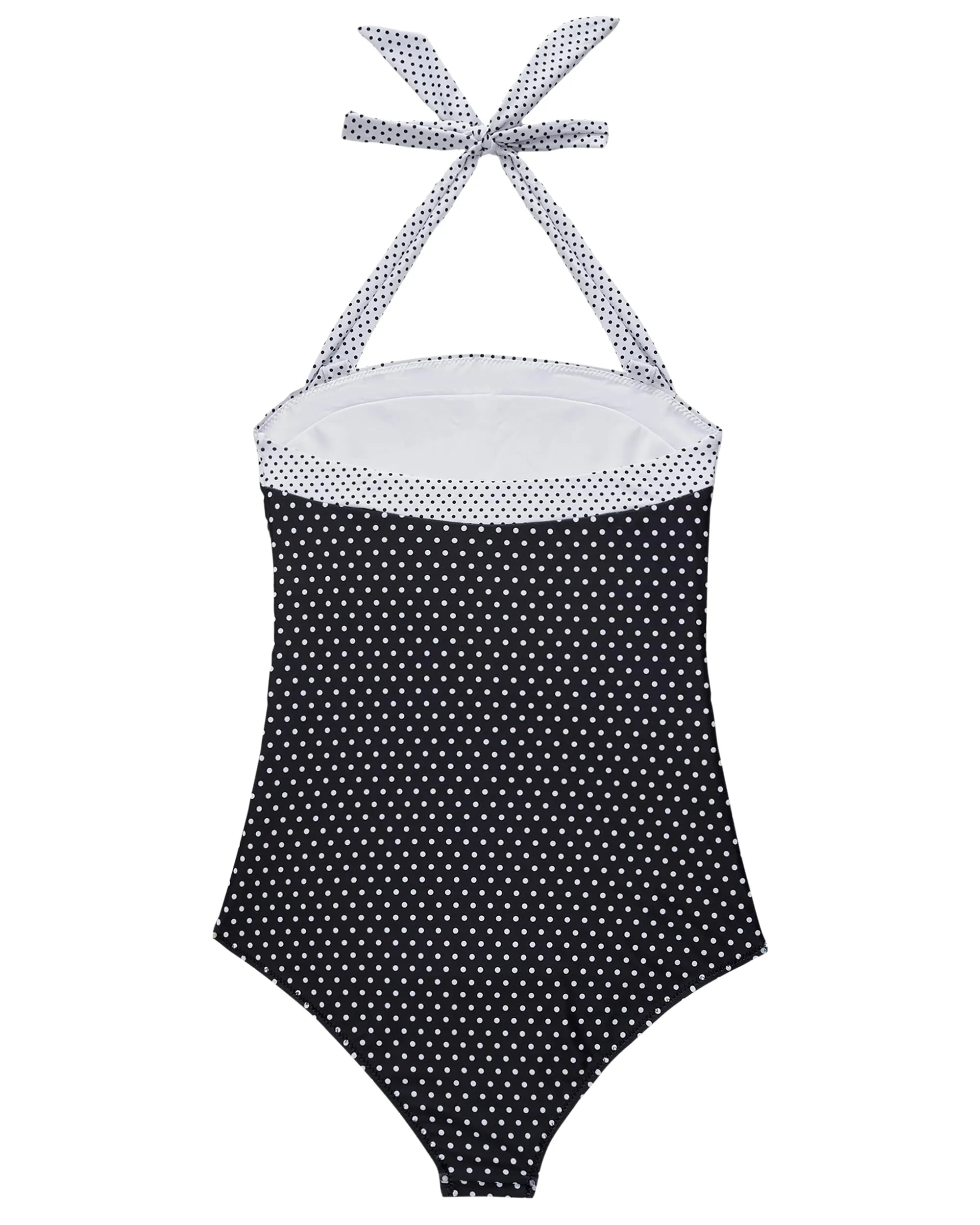 Retro Halter Bathing Suit
