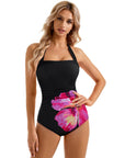 Retro Halter Bathing Suit