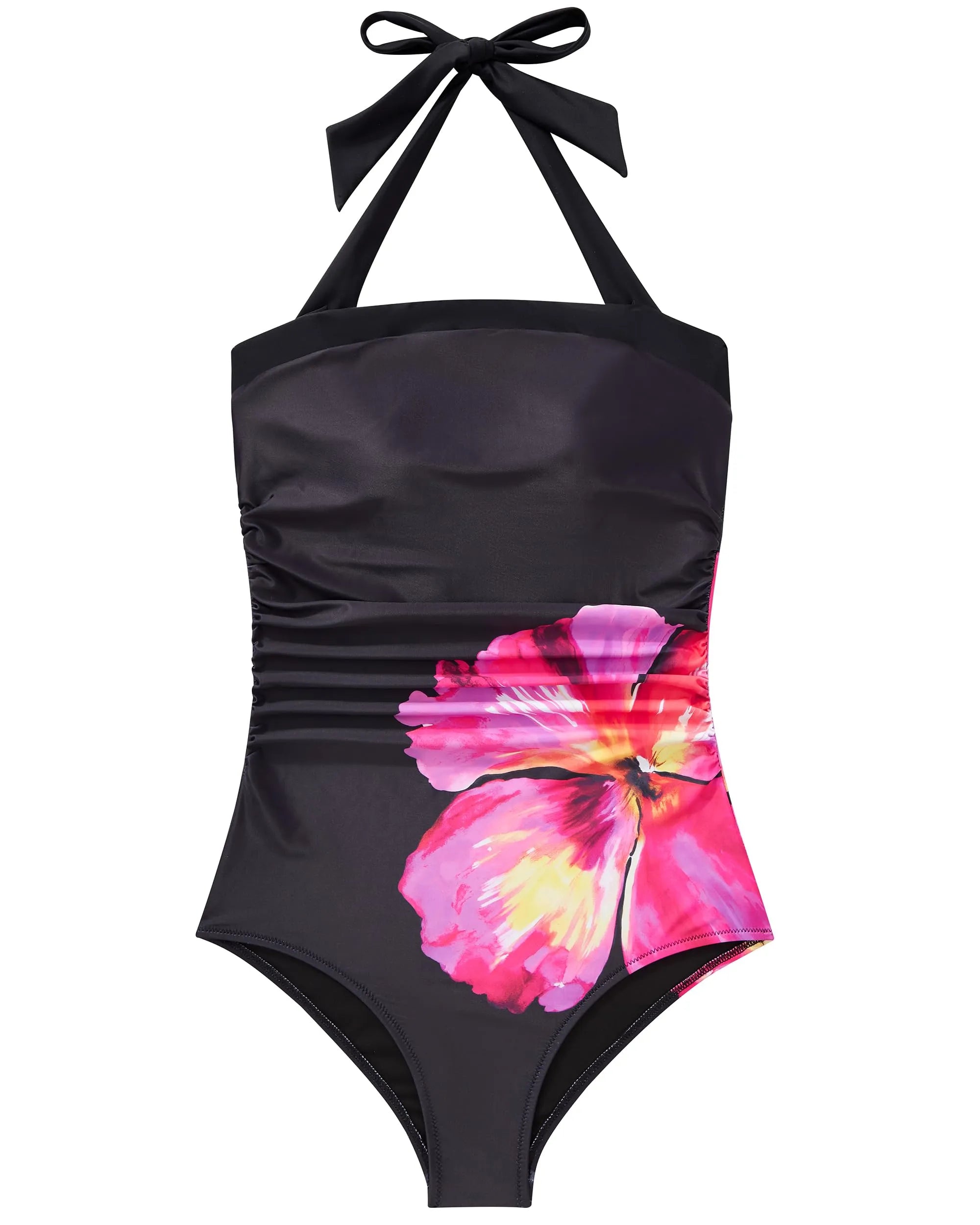 Retro Halter Bathing Suit