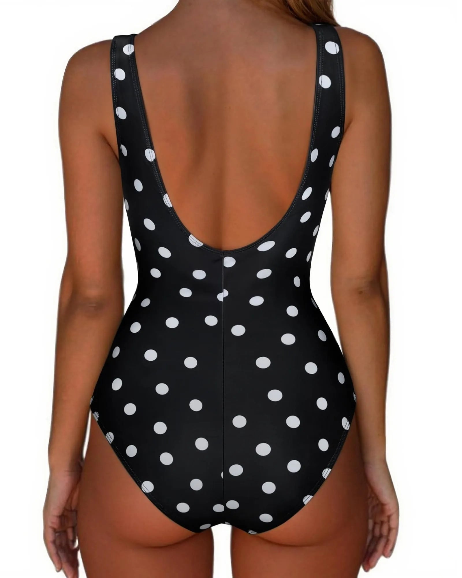 Backless Ruched Bathing Suit