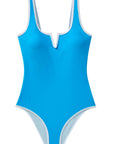 Color Block V-Wire Bathing Suit