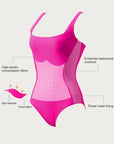 Slimming Line Square Neck Bathing Suit
