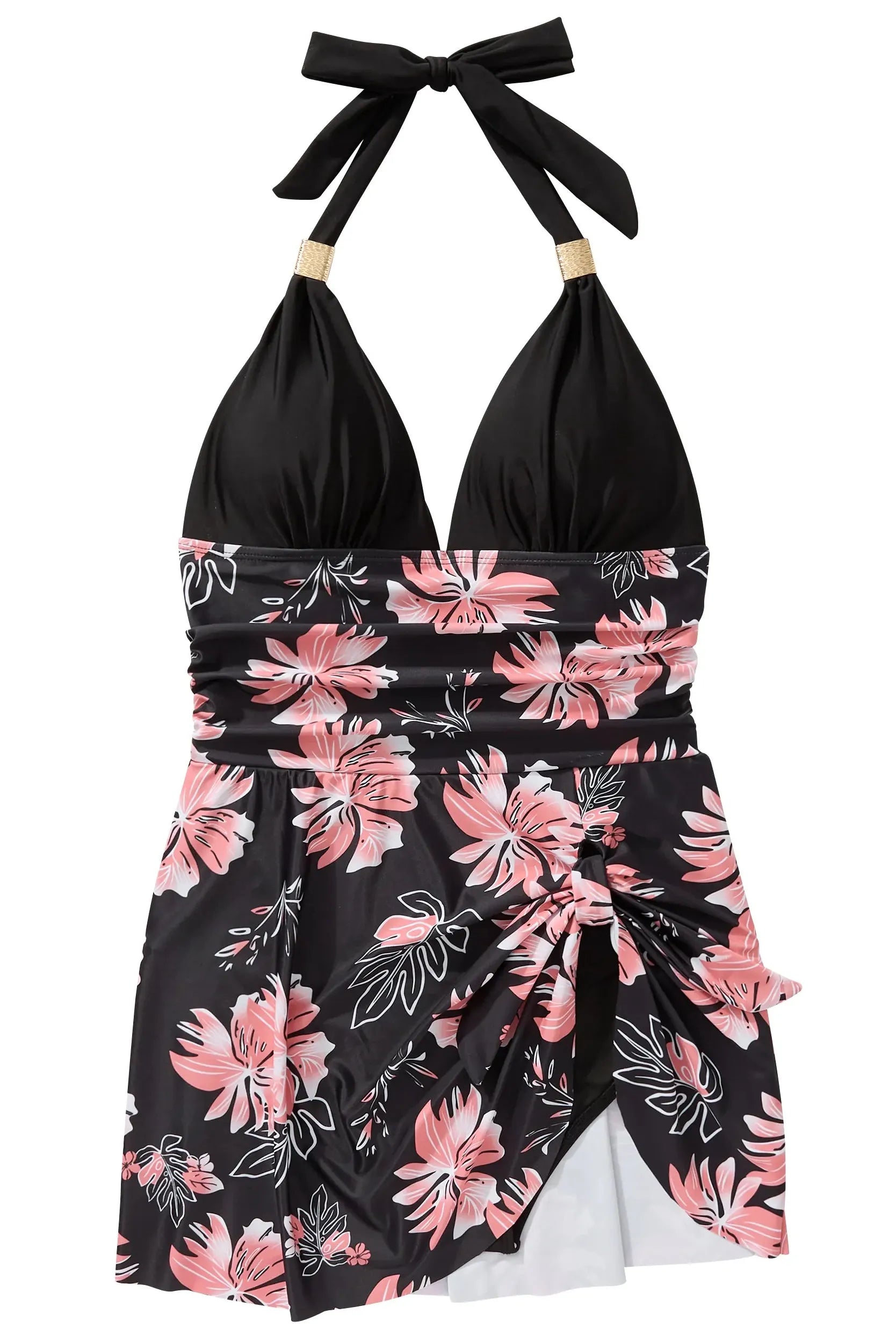 Tie Knot Dress Bathing Suit