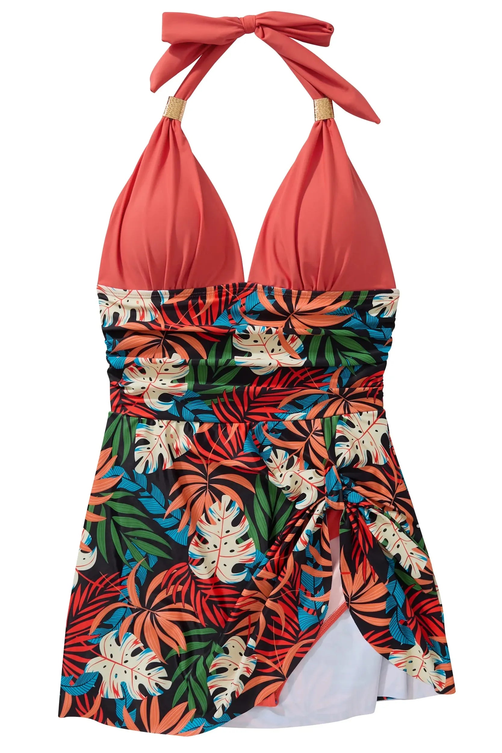 Tie Knot Dress Bathing Suit