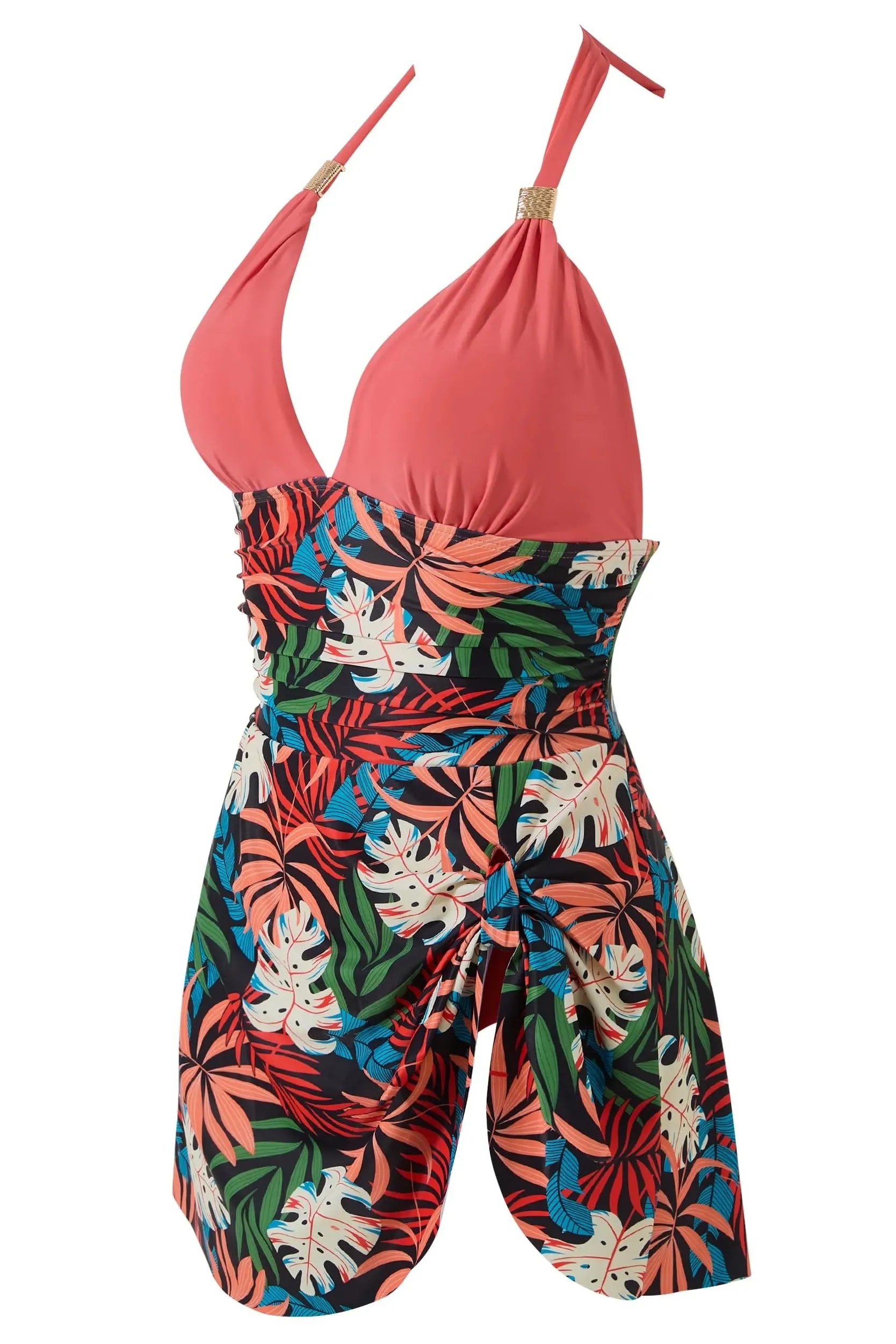 Tie Knot Dress Bathing Suit