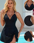 Tie Knot Dress Bathing Suit