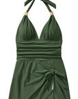 Tie Knot Dress Bathing Suit