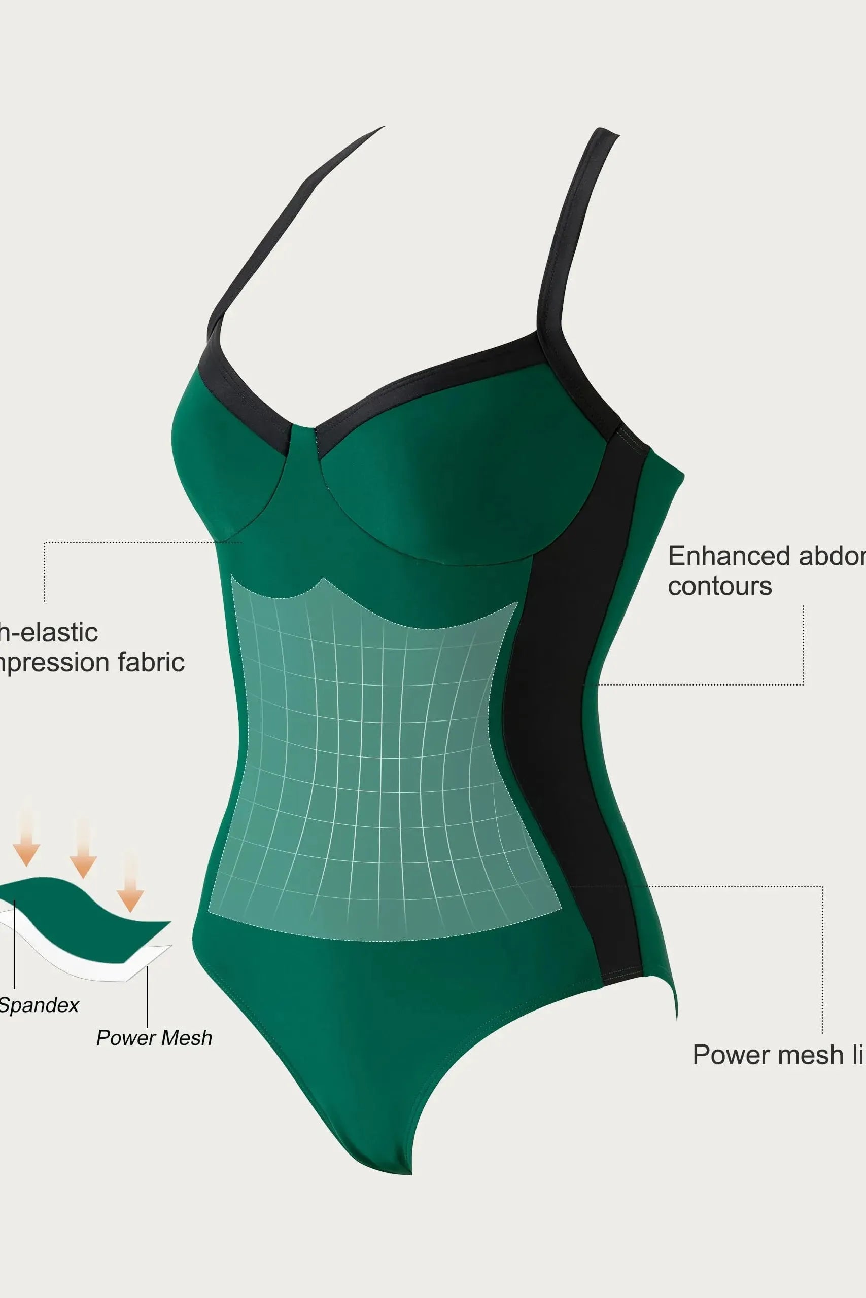 Crisscross Back Bathing Suit
