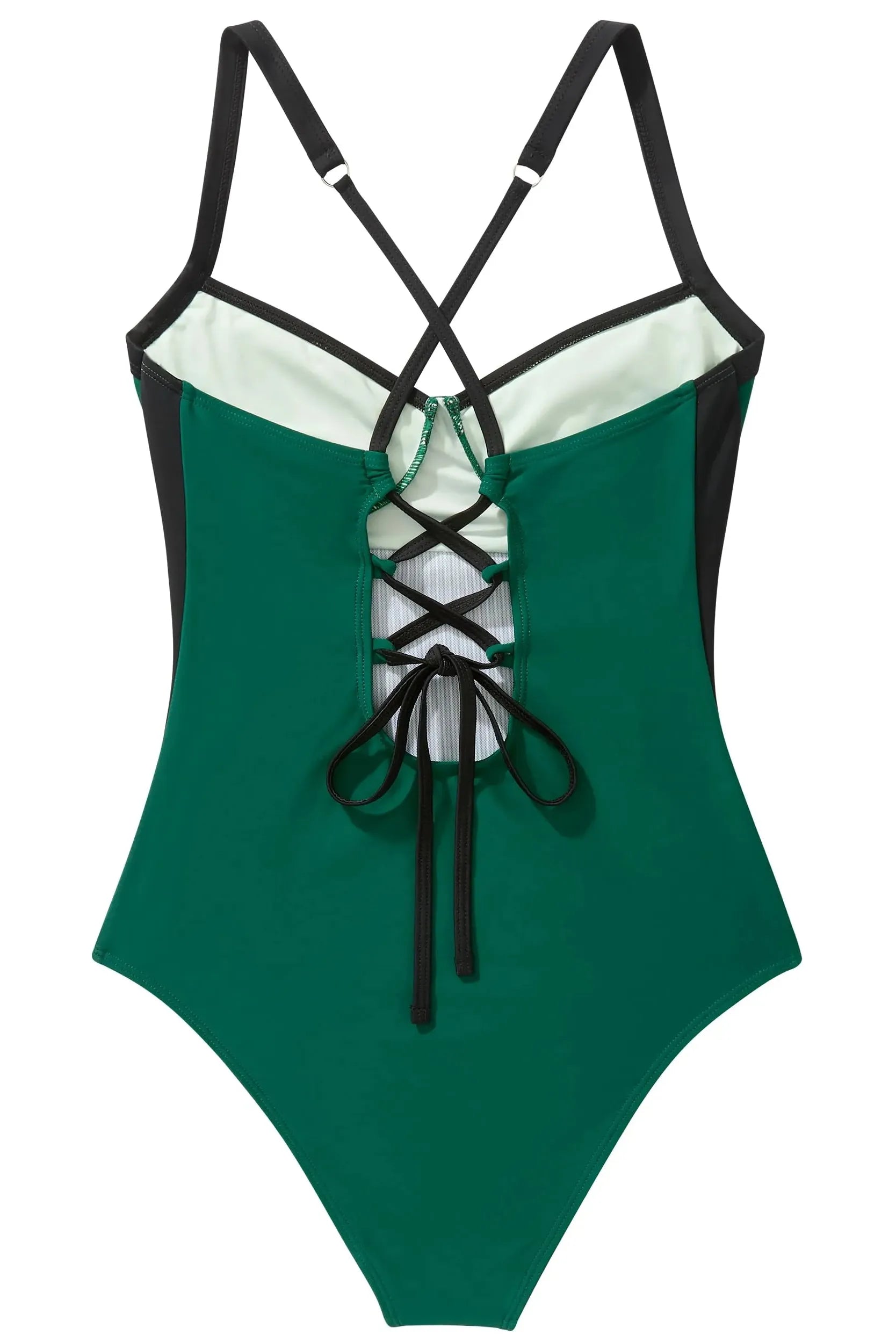 Crisscross Back Bathing Suit