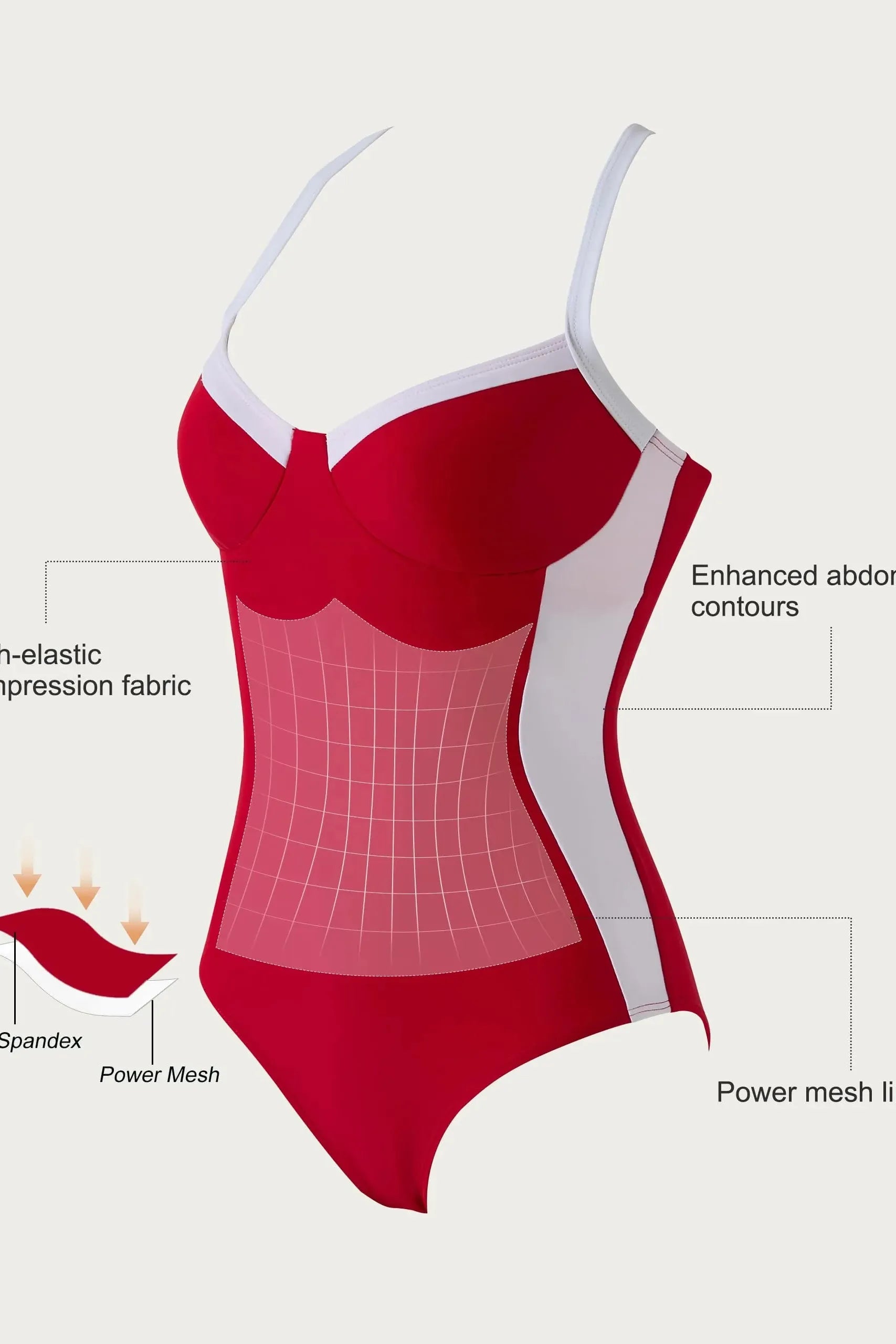 Crisscross Back Bathing Suit