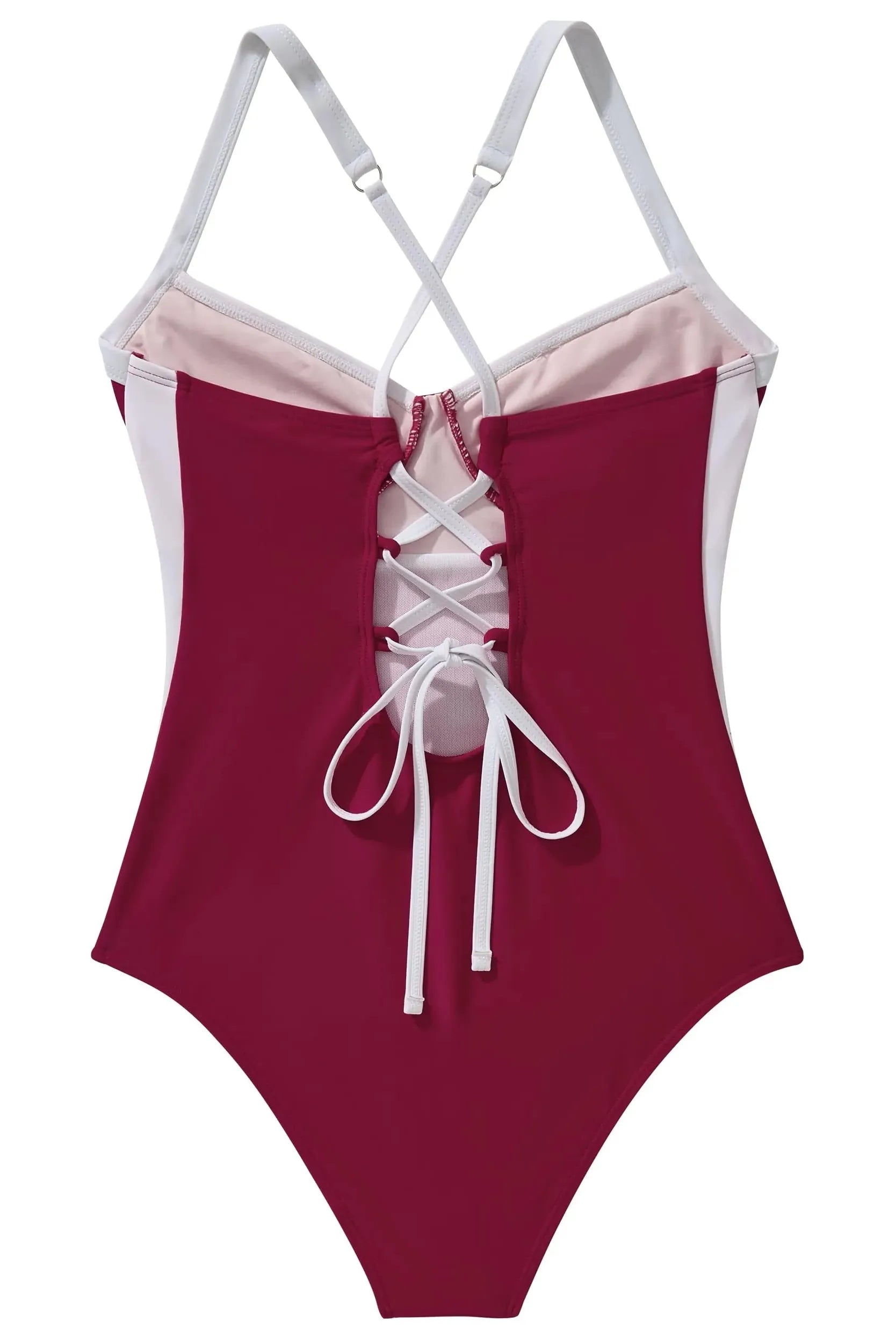 Crisscross Back Bathing Suit