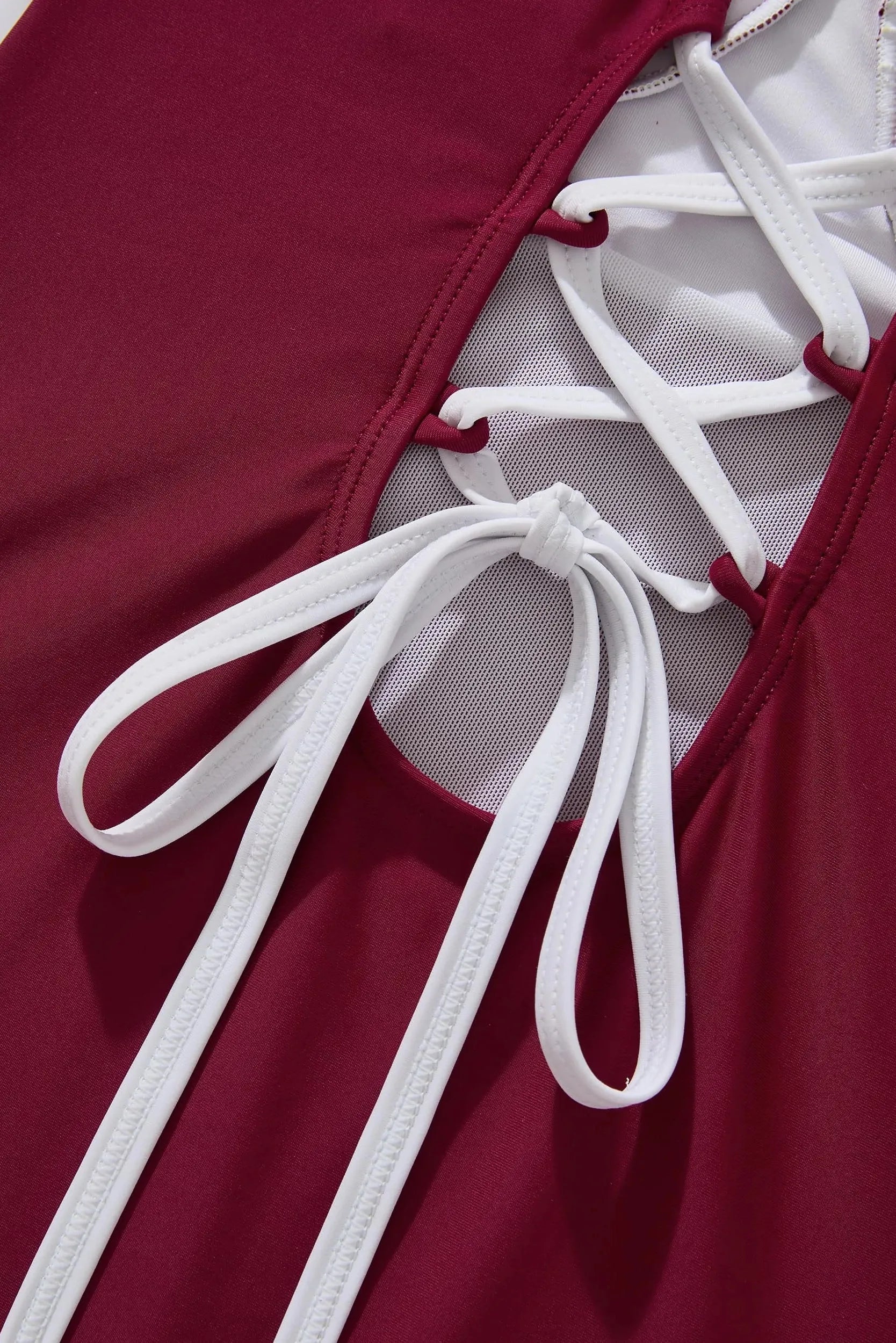 Crisscross Back Bathing Suit