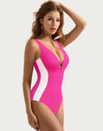 SUUKSESS Womens One Piece Tummy Control Swimsuit Crisscross Back Bathing Suits