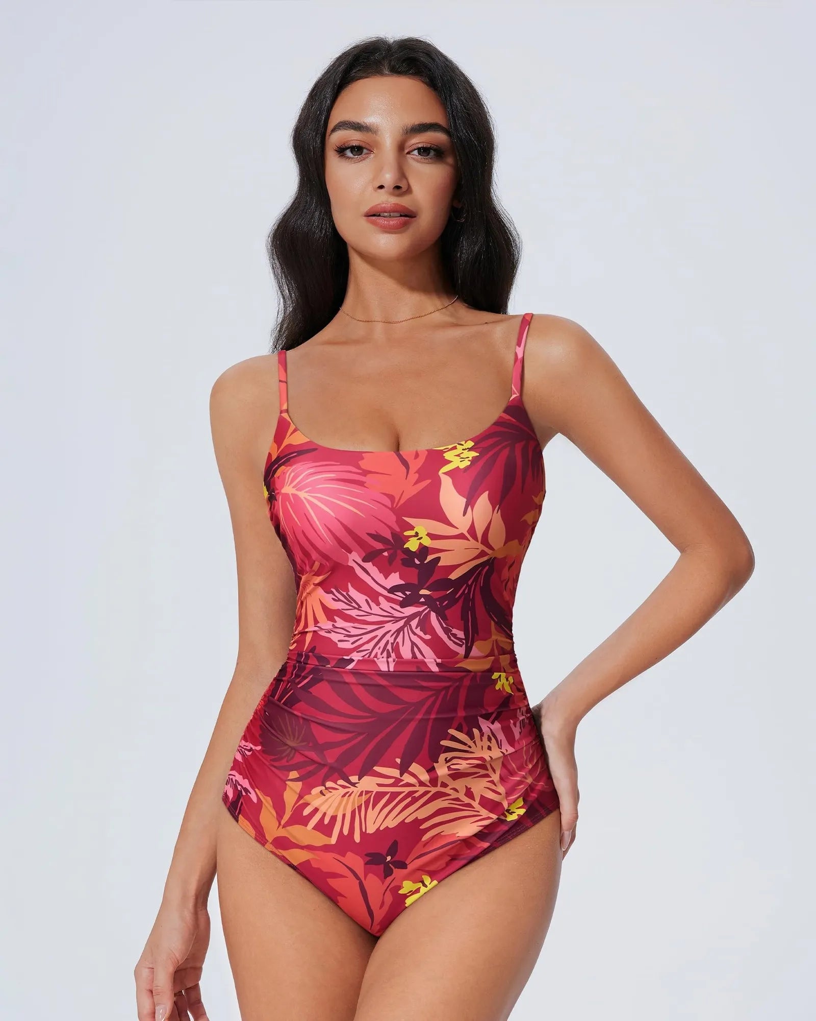 Crisscross Backless Bathing Suit