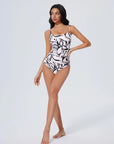 Crisscross Backless Bathing Suit