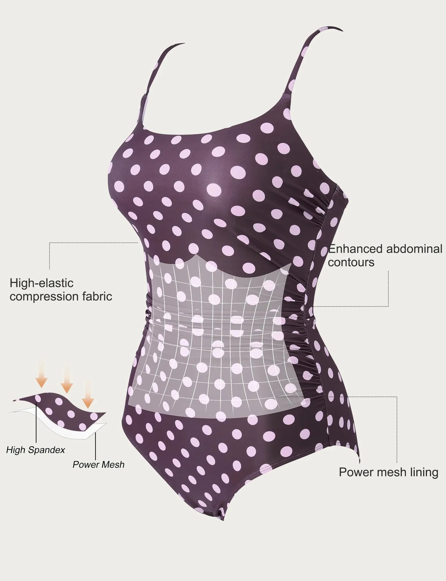 Crisscross Backless Bathing Suit