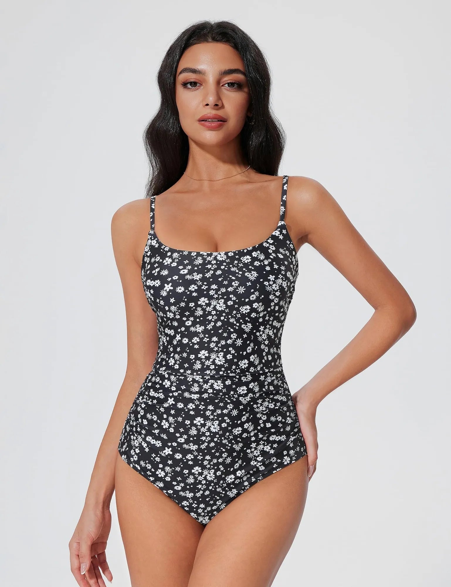 Crisscross Backless Bathing Suit
