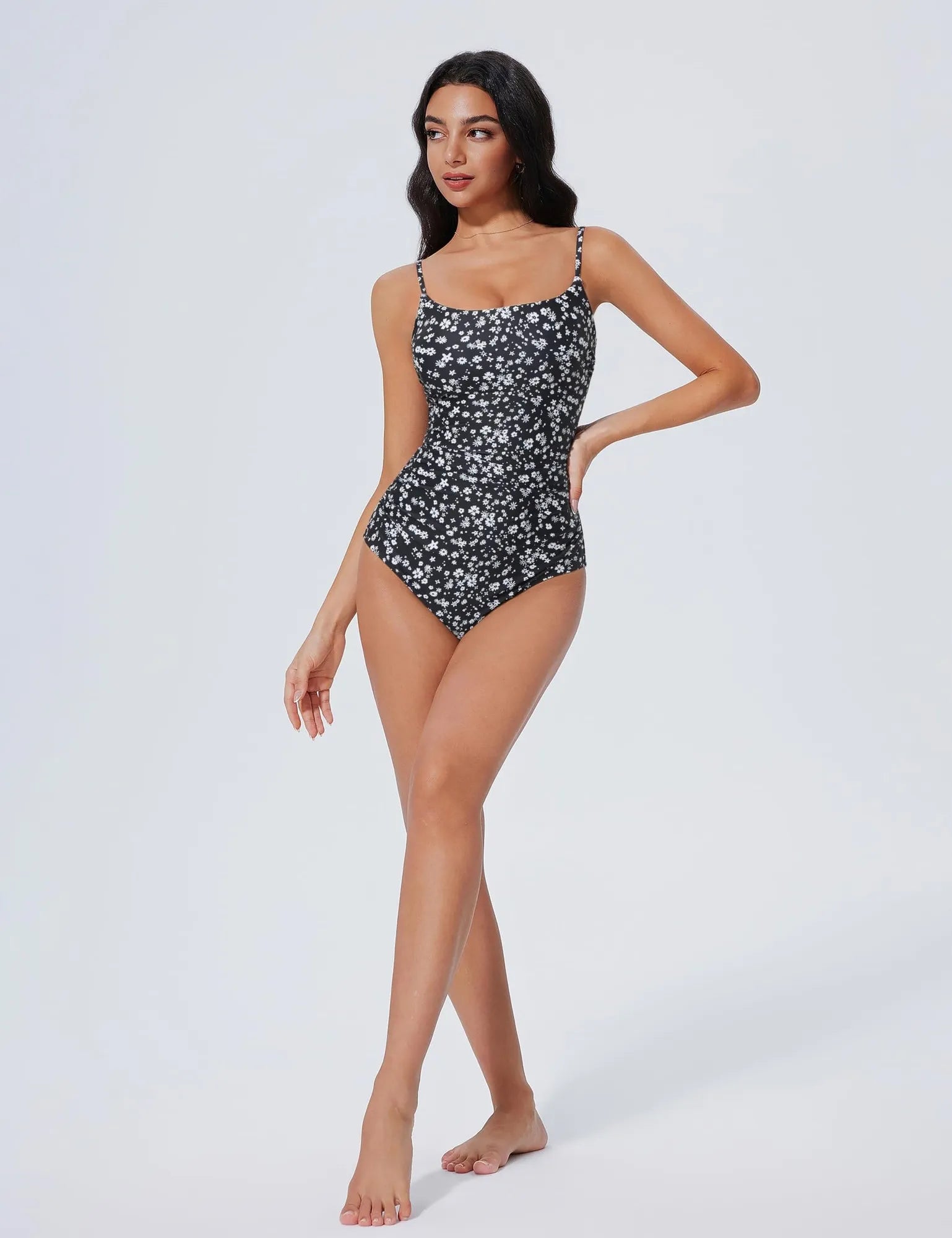 Crisscross Backless Bathing Suit