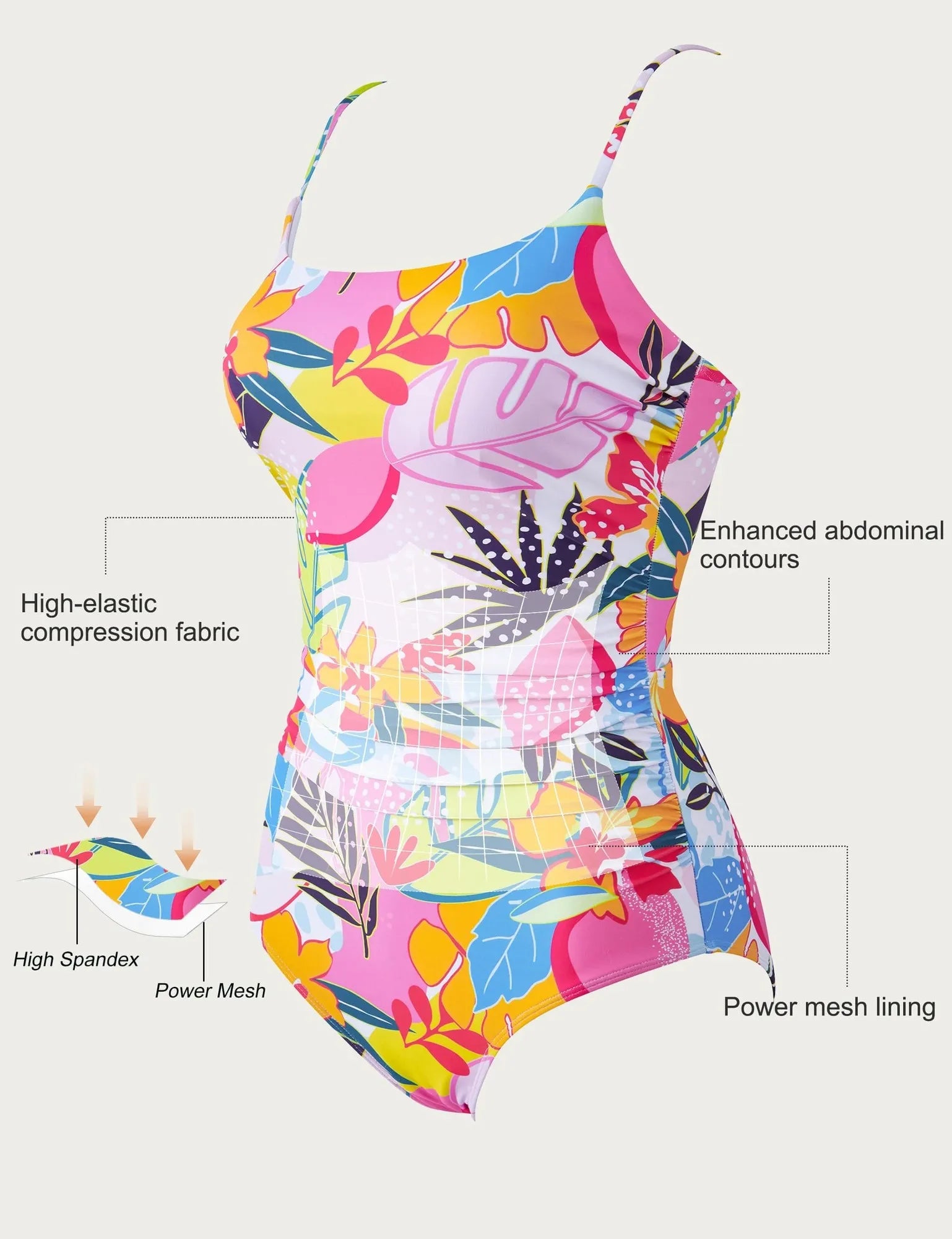 Crisscross Backless Bathing Suit