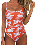 Crisscross Backless Bathing Suit