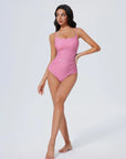Crisscross Backless Bathing Suit