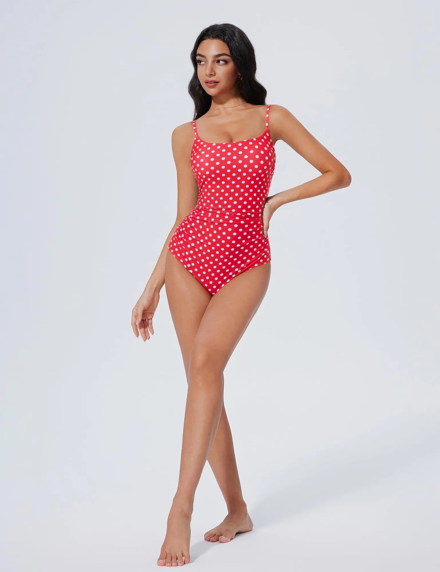 Crisscross Backless Bathing Suit
