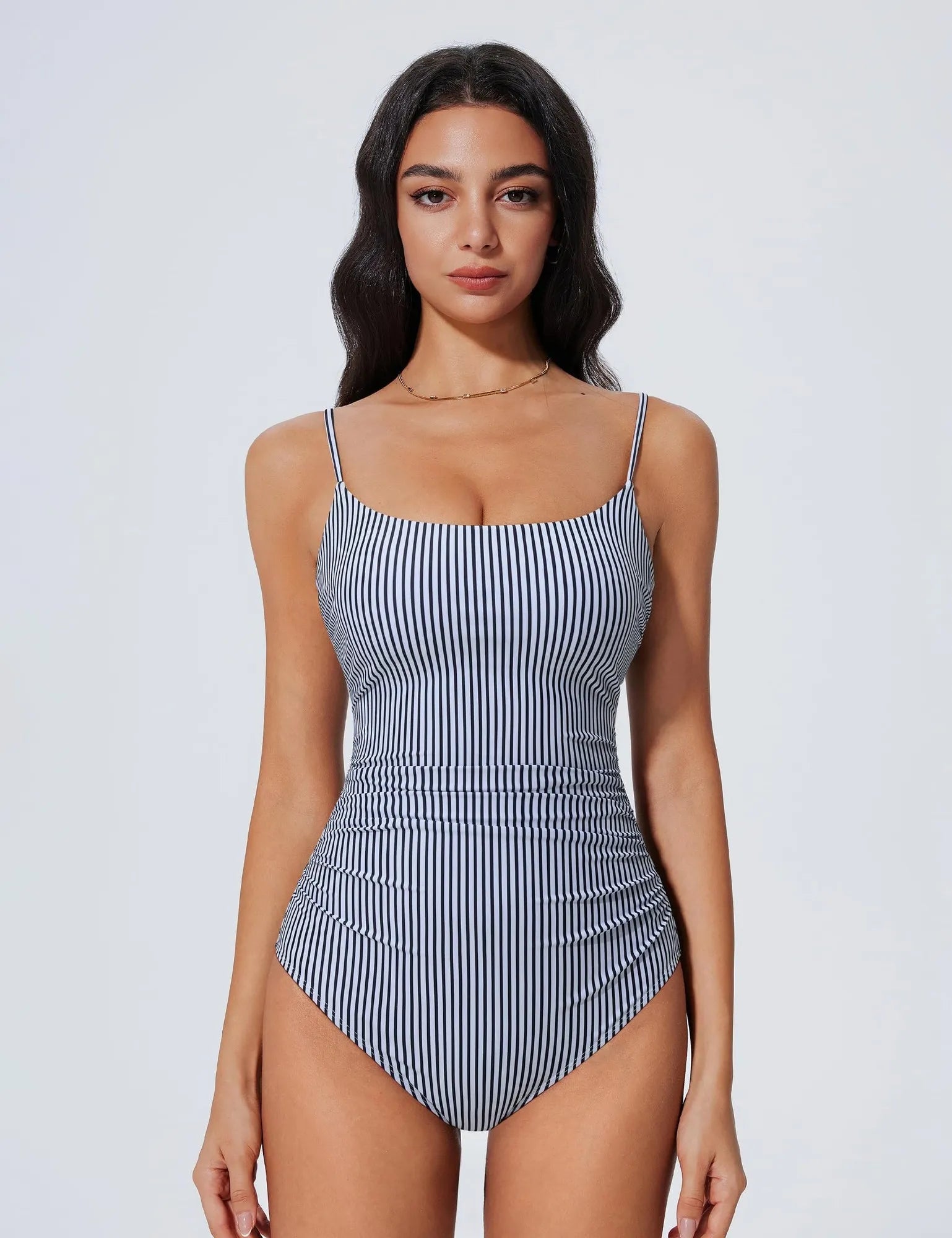 Crisscross Backless Bathing Suit