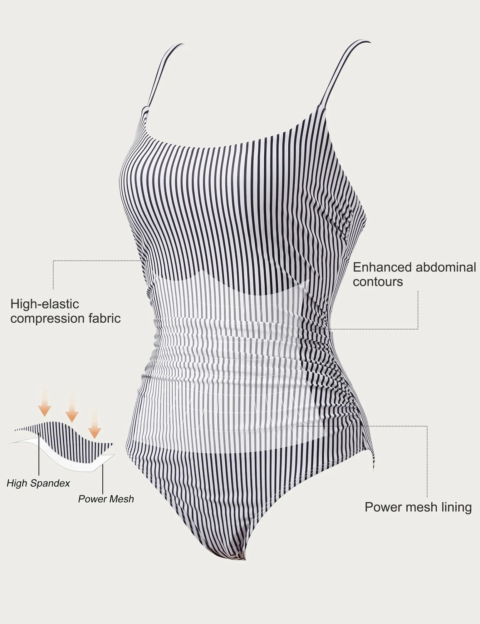 Crisscross Backless Bathing Suit