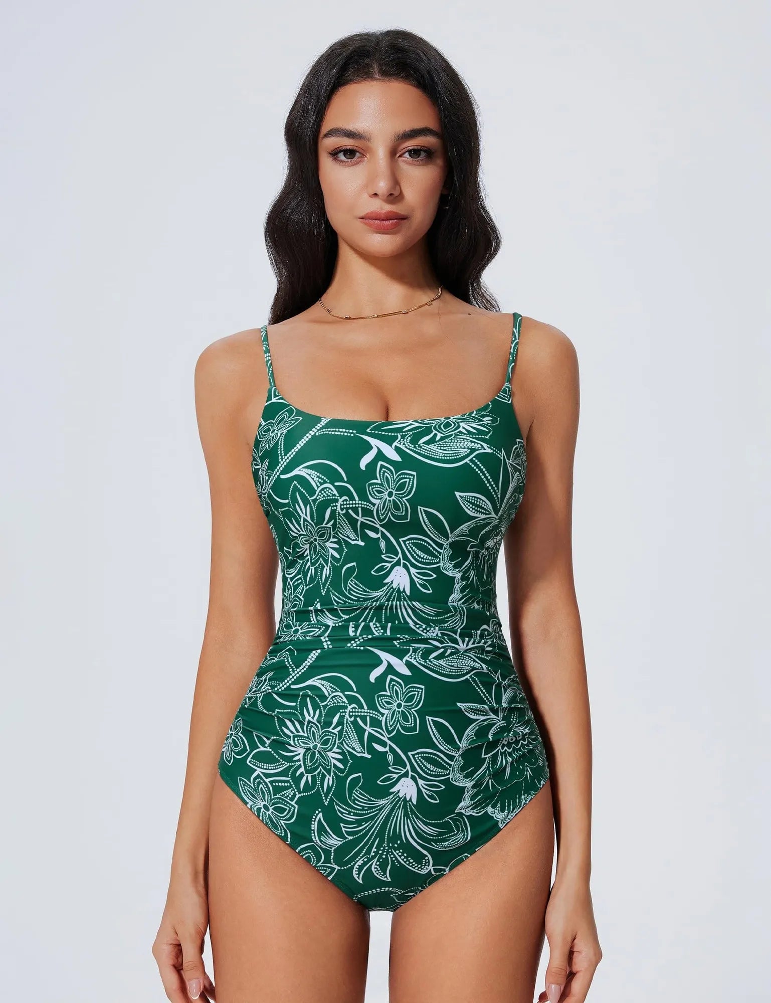 Crisscross Backless Bathing Suit