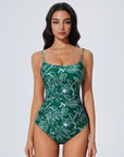 Crisscross Backless Bathing Suit