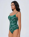 Crisscross Backless Bathing Suit