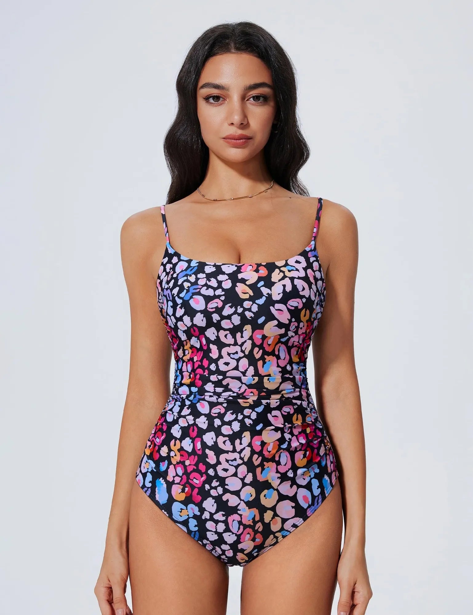 Crisscross Backless Bathing Suit